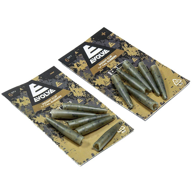 Evolve Tackle Weight Clip Tail Rubbers